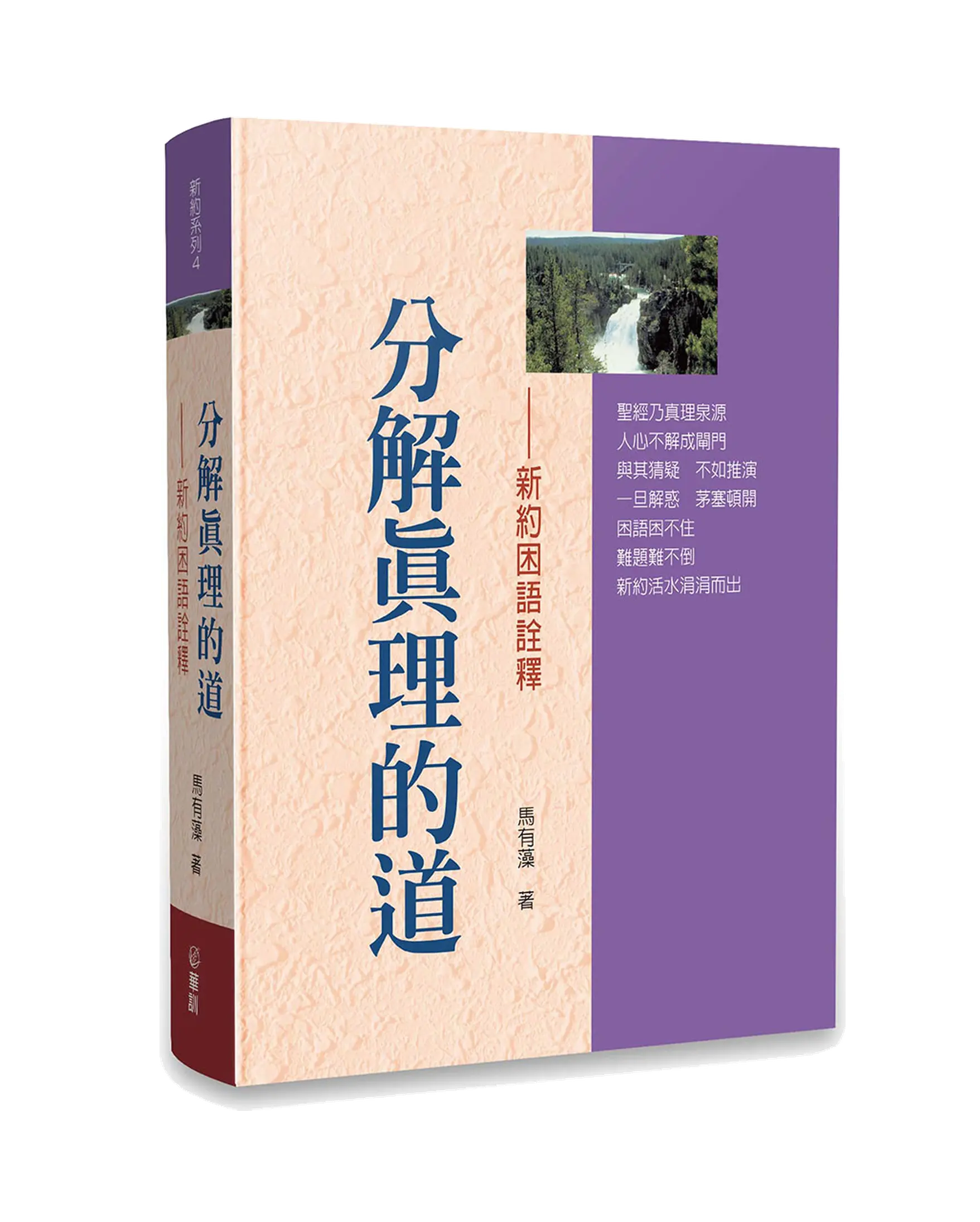 分解真理的道：新約困語詮釋 書影