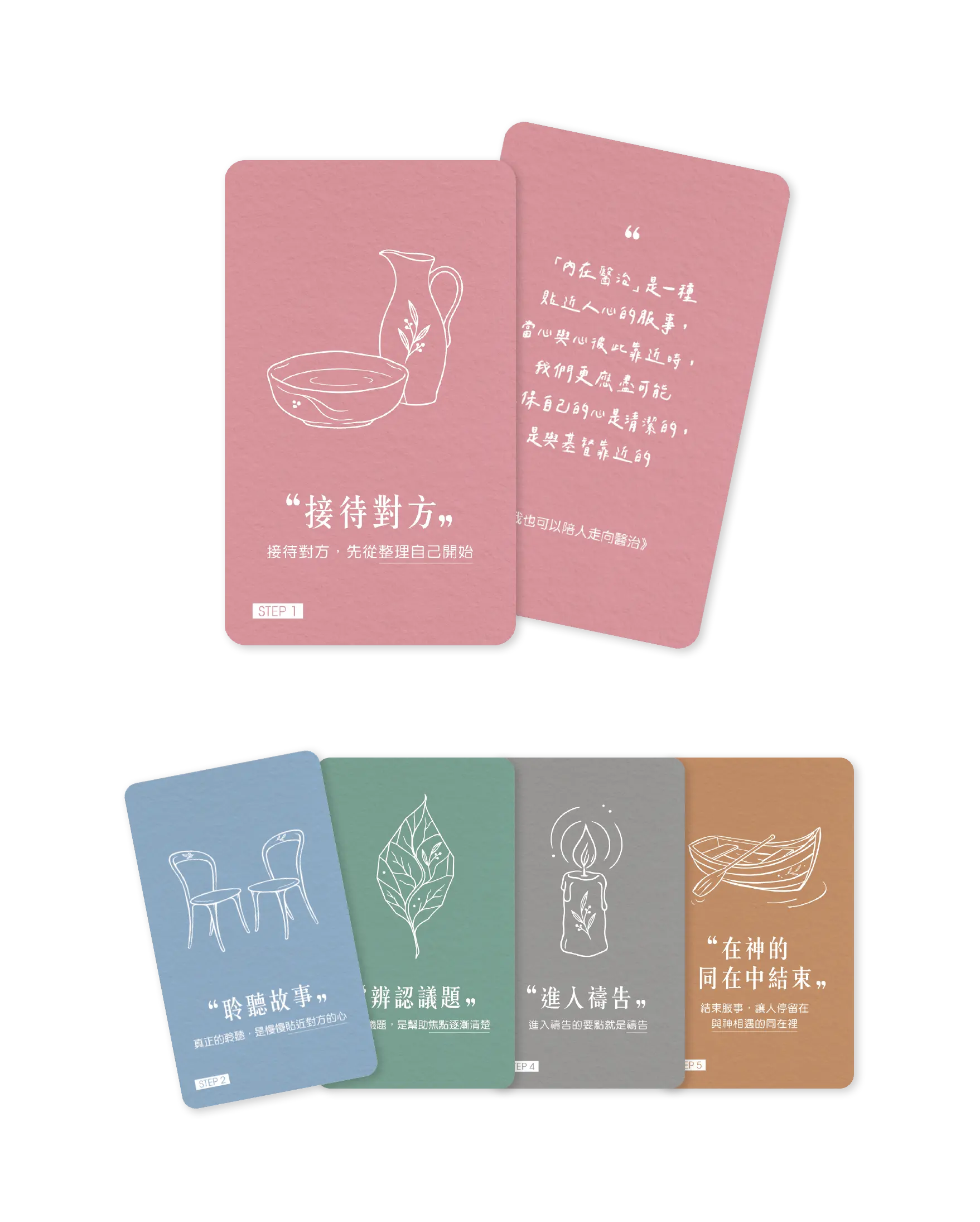 我也可以陪人走向醫治 小卡套組