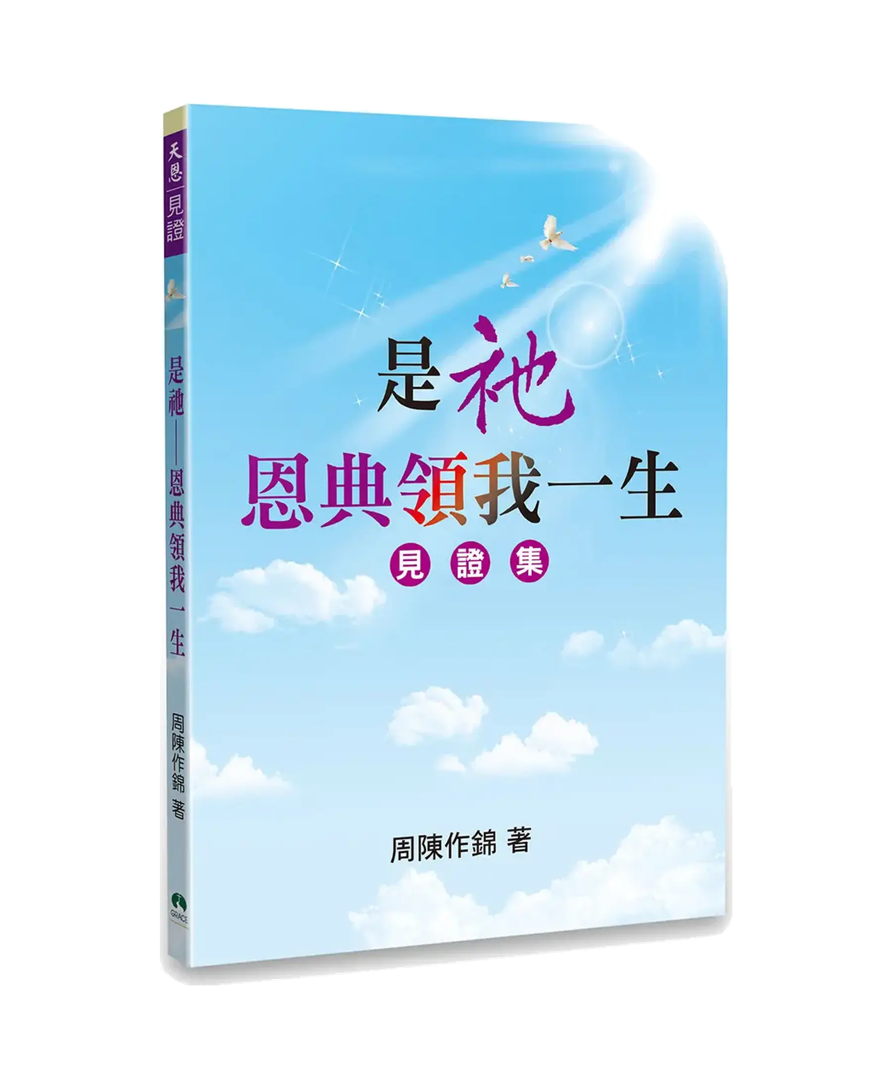 是祂 恩典領我一生(見證集) 書影 是祂 恩典領我一生(見證集) 書影